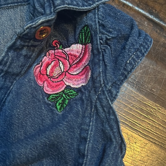 kids Size 4 Chillipop Jean Dress - Picture 4 of 4